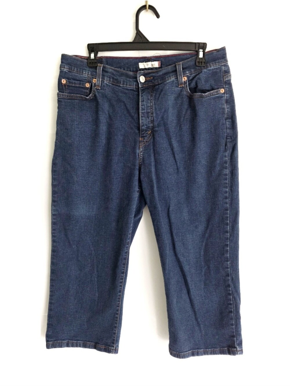 LEVI'S 512 Perfectly Slimming Capri Jeans 14